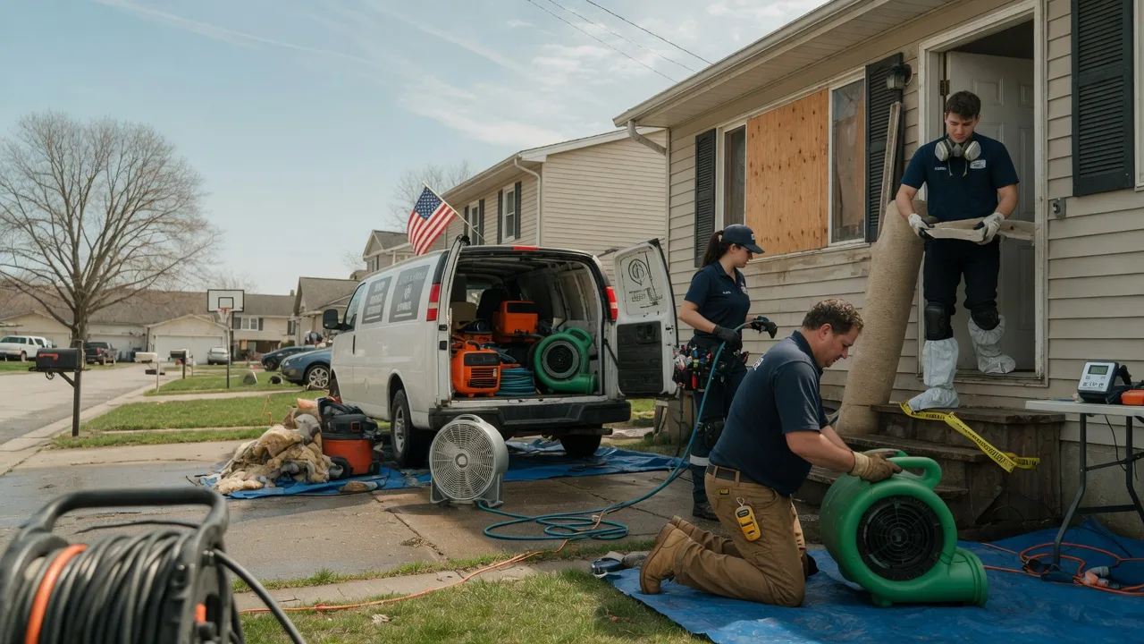 Water Damage Restoration in Admire, KS near me